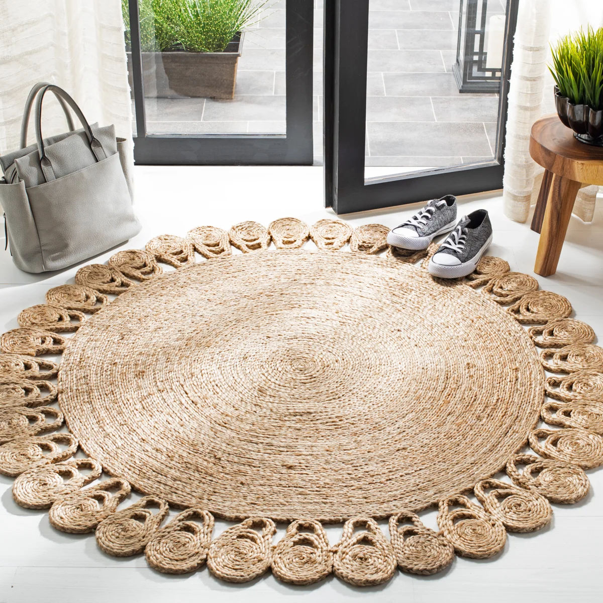 Dieman Hand Woven Jute Rug thumbnail 3